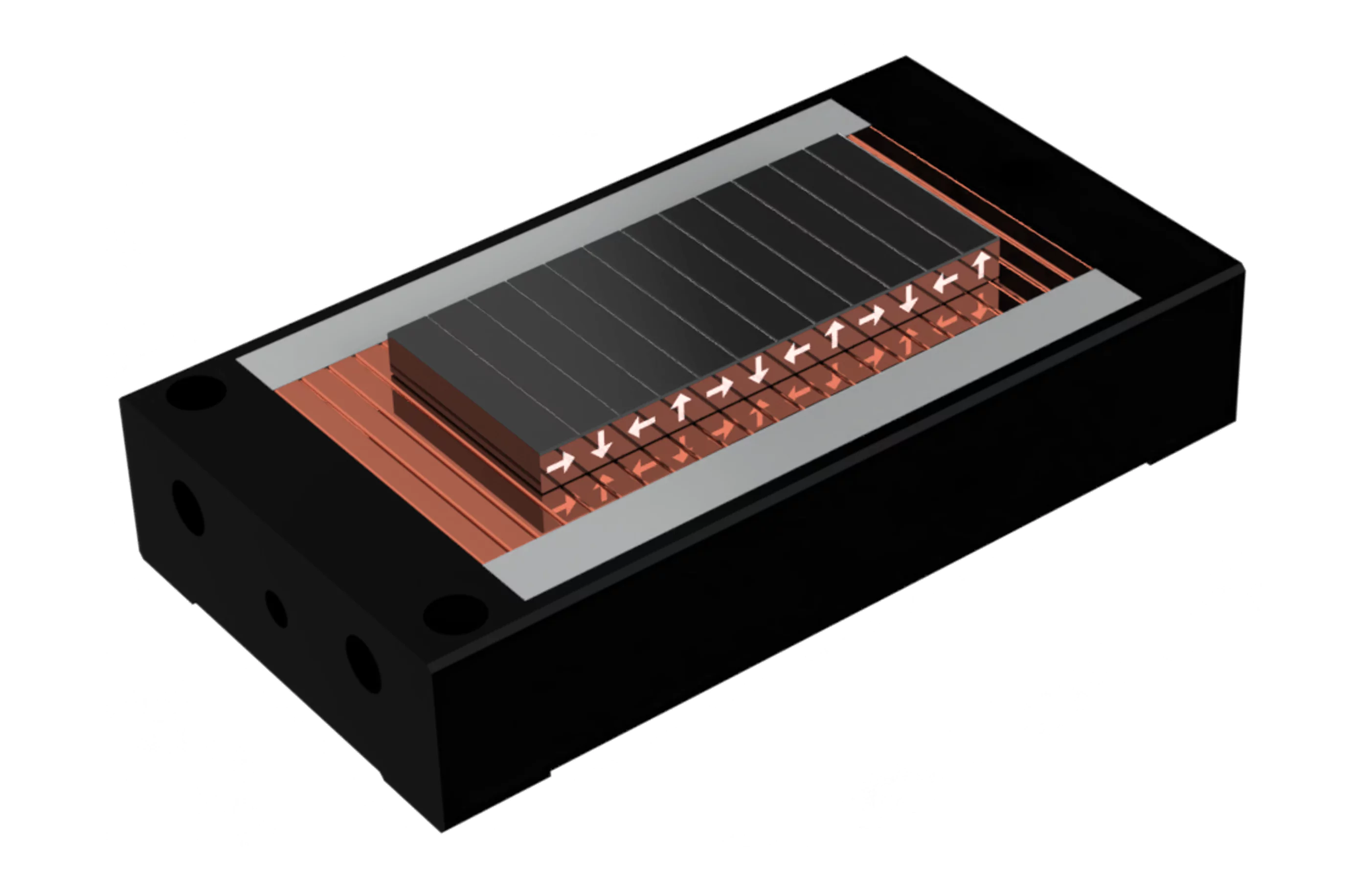 Ironless 2-Axis Halbach Linear Motor