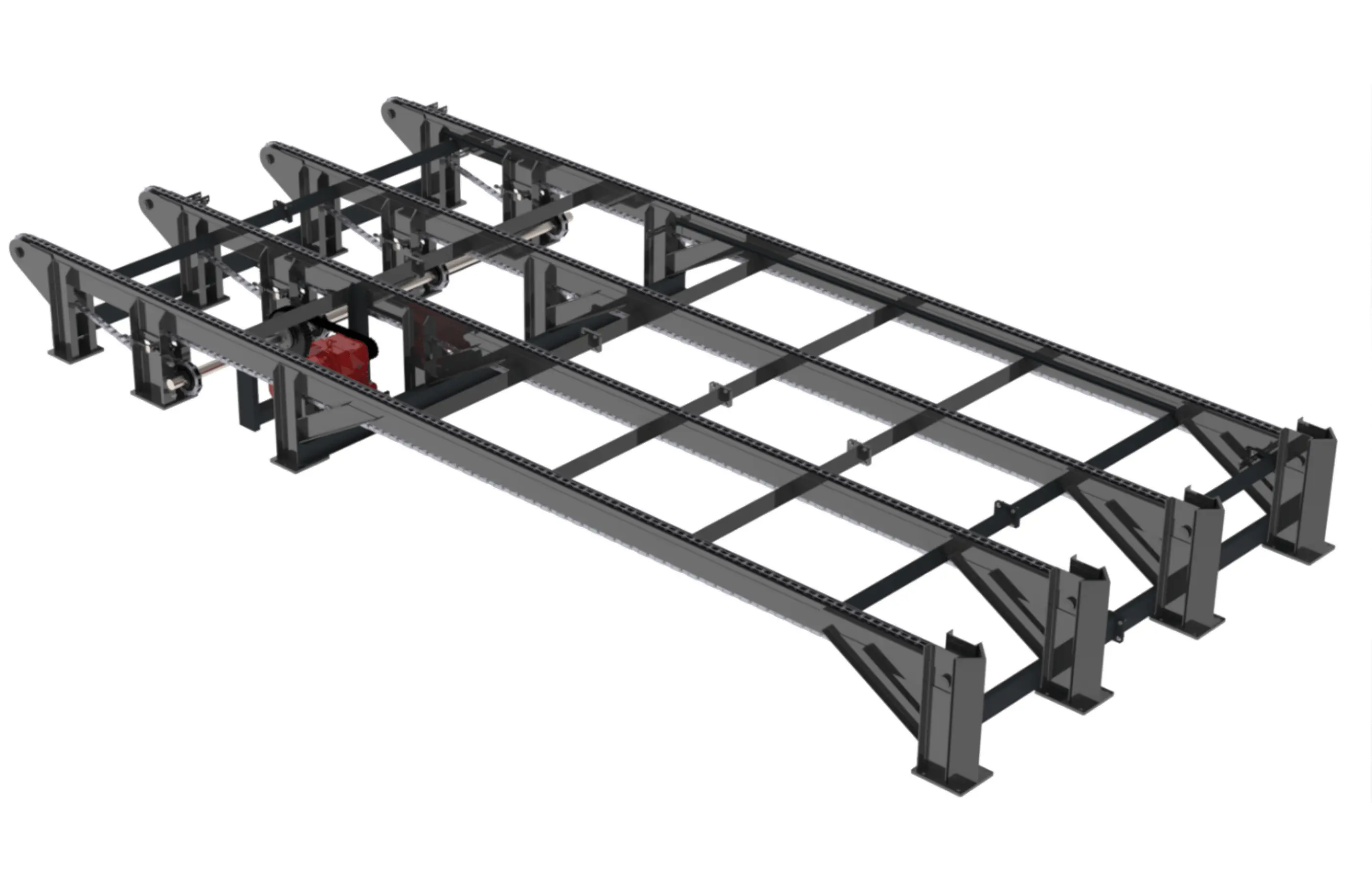 Package Infeed Chain Conveyor