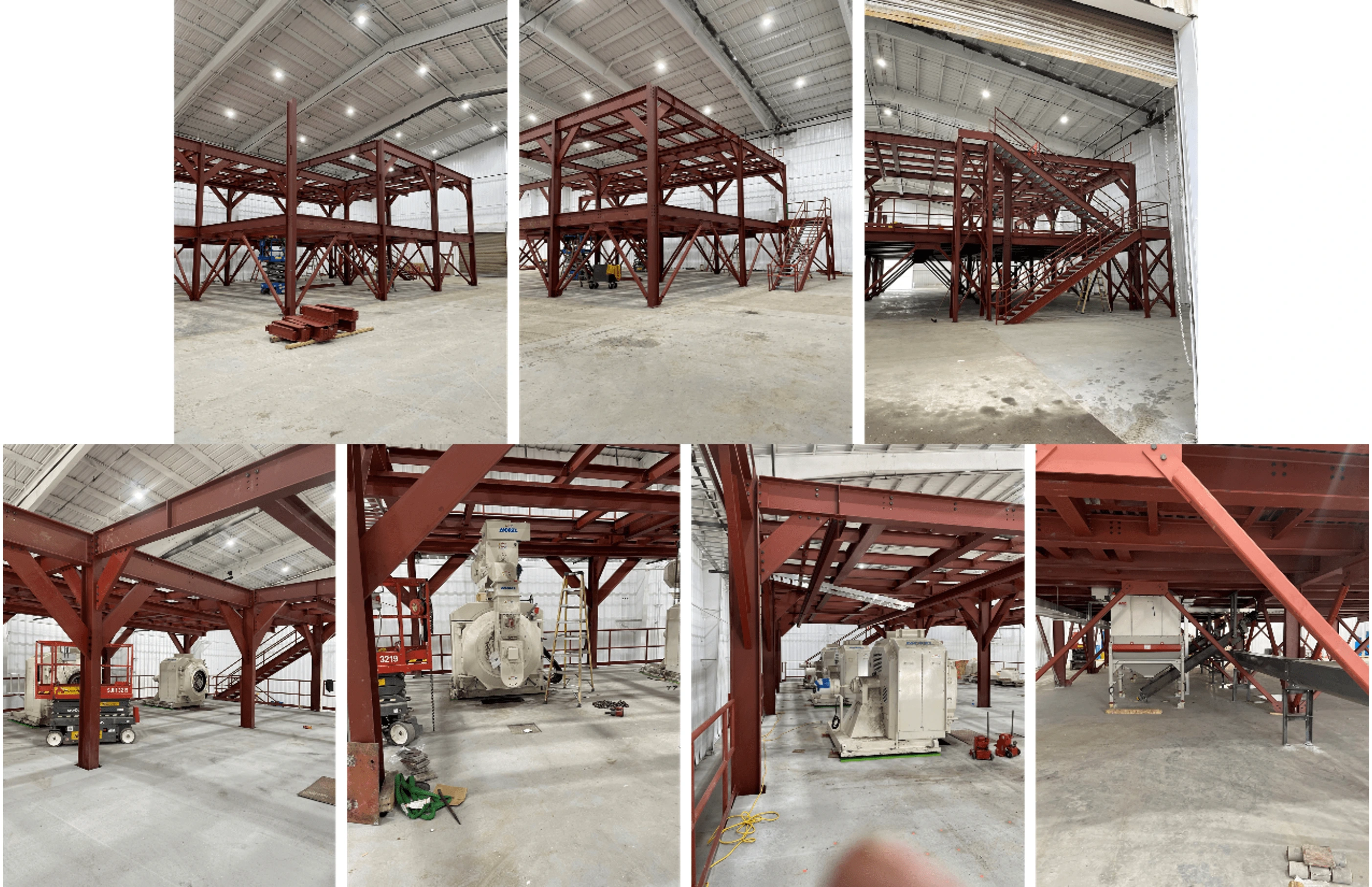 Two Story Pellet Mill Deck